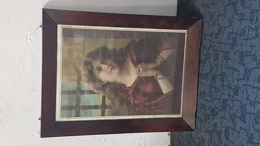 Antique Edwardian Framed Print