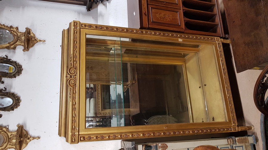 Antique Fabulous Gilt Display Cabinet 