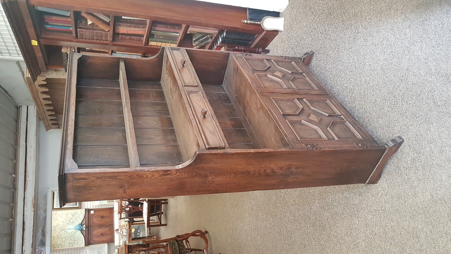 Antique Oak Cabinet Shelves 