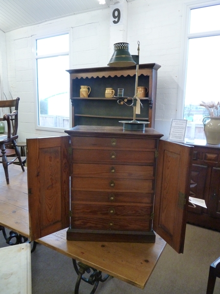 Antique Collectors Cabinet