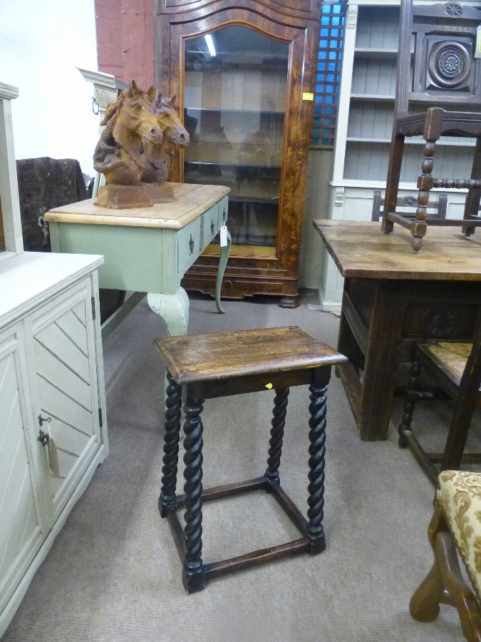Oak Stool