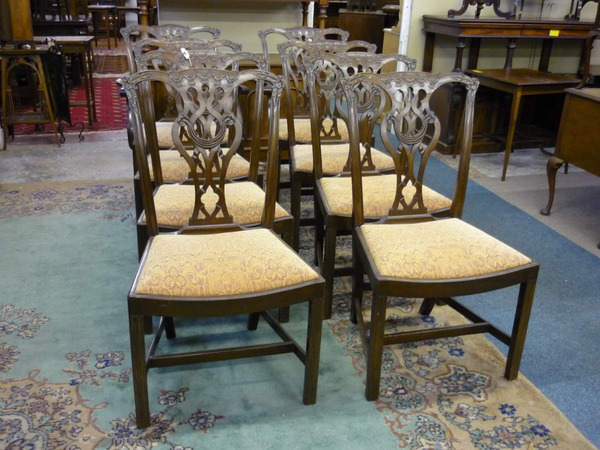Set of 8 Dining Chairs