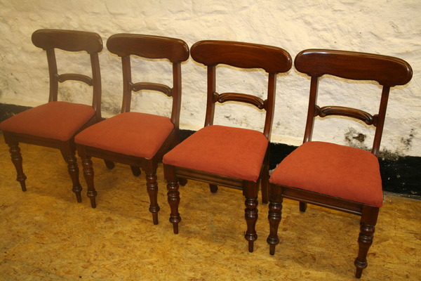 Chairs- Bar back- Four