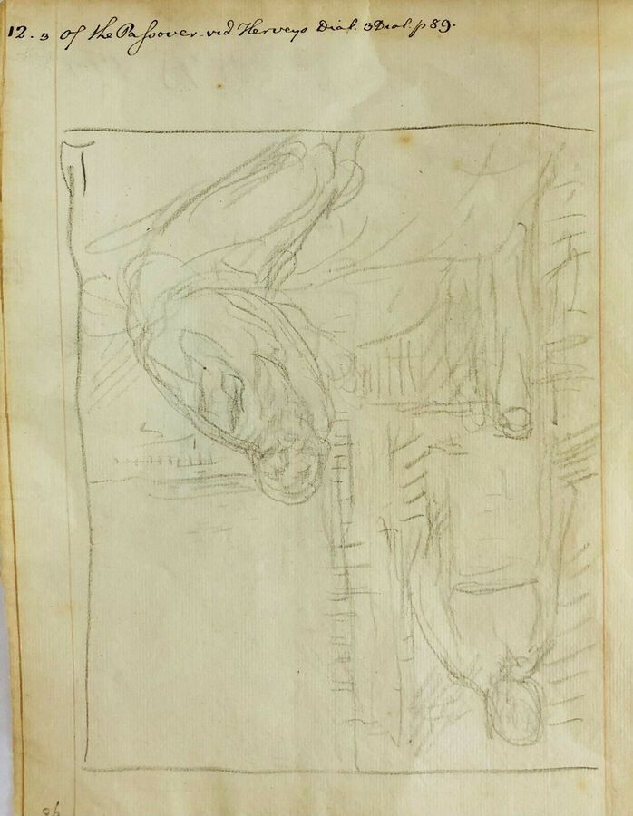 Antique William Strang (1859 - 1921), Pencil, See Image for Subject