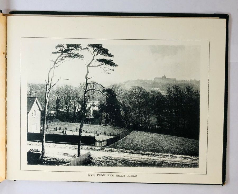 Antique Photographic View Album of The Antiente Townes of Rye & Winchelsea, C.1900
