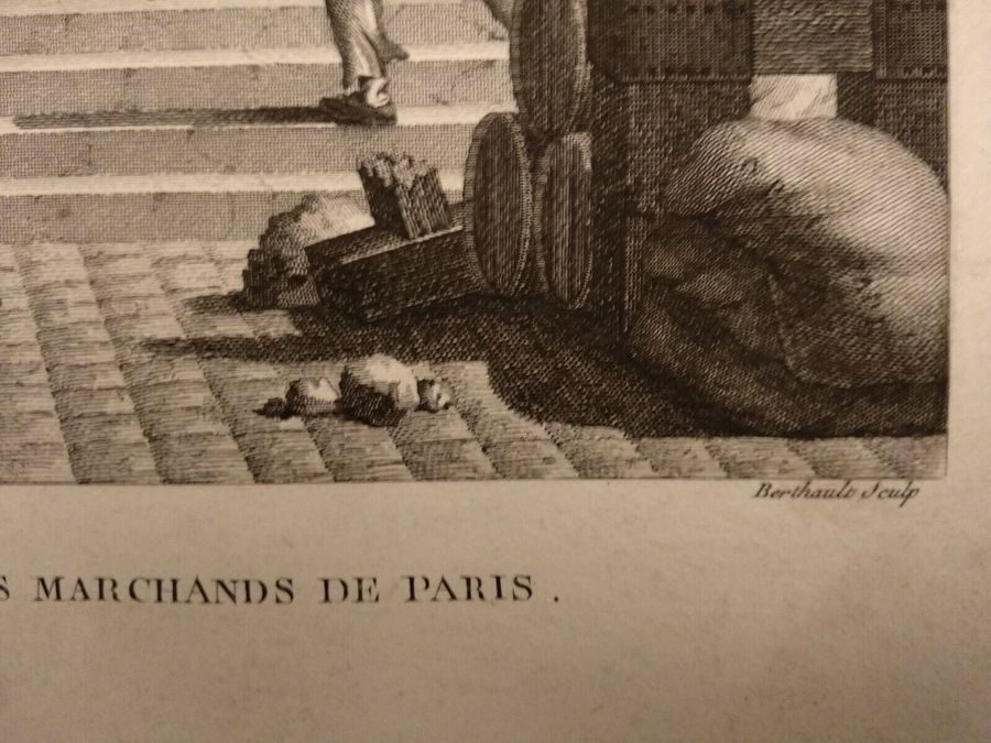 Antique Mort de M. de Flesselles prévôt des marchands de Paris 1789