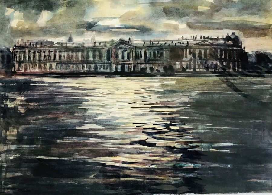 David Smith. View of St. Petersburg