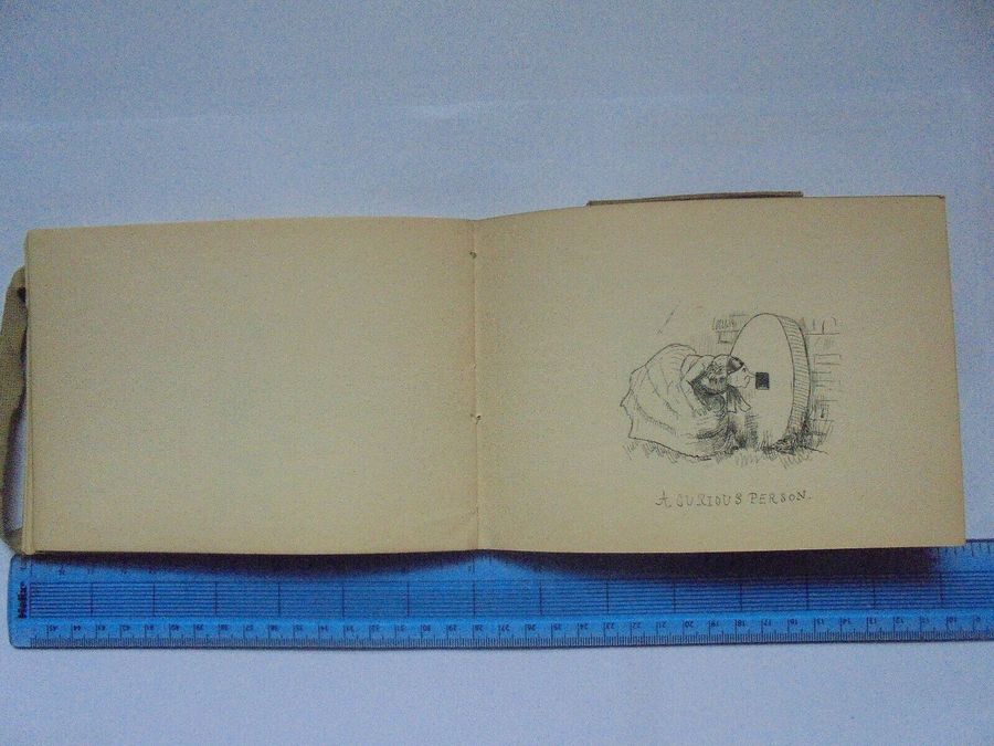 Antique Collection of caricatures, Pen and ink