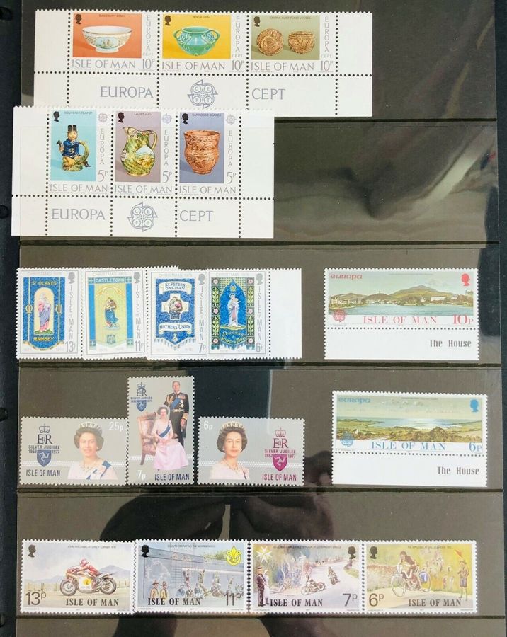 Isle of Man, 19x Stamps