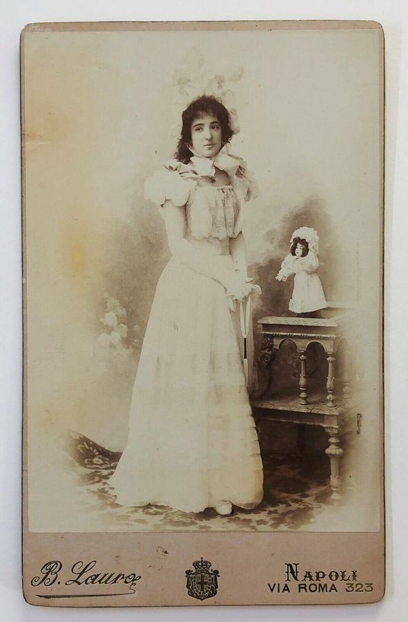 Antique Neapolitan Photographic Portraits, C.1880, 6 Pieces