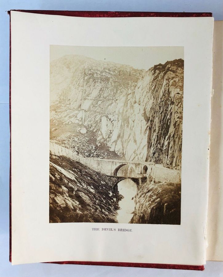 Antique Photographic Album of Longfellow's Hyperion (1864)