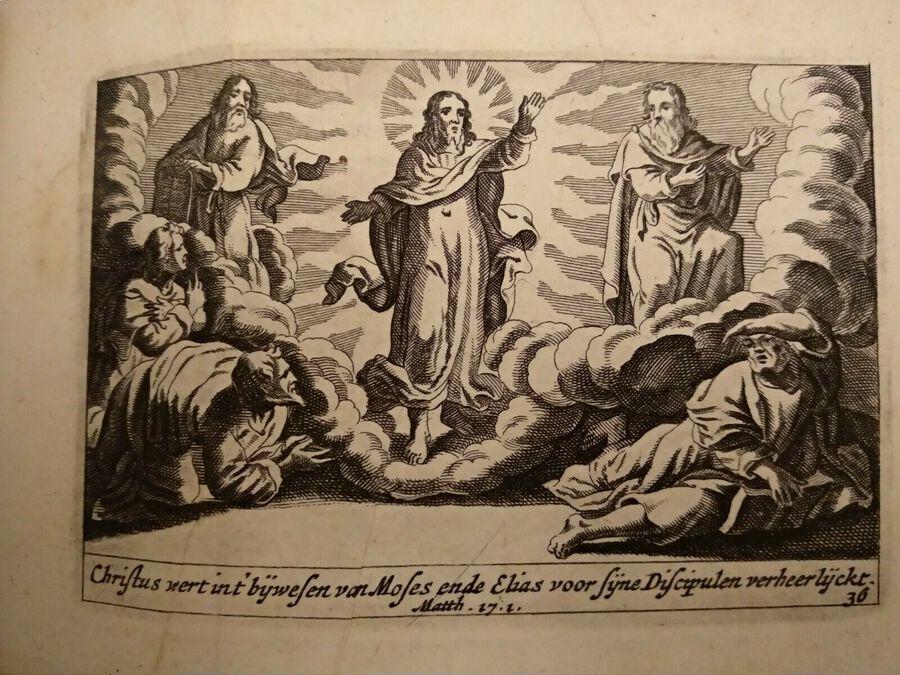 Antique Pieter H Schut - Biblical Illustrations - Matthew 17.1