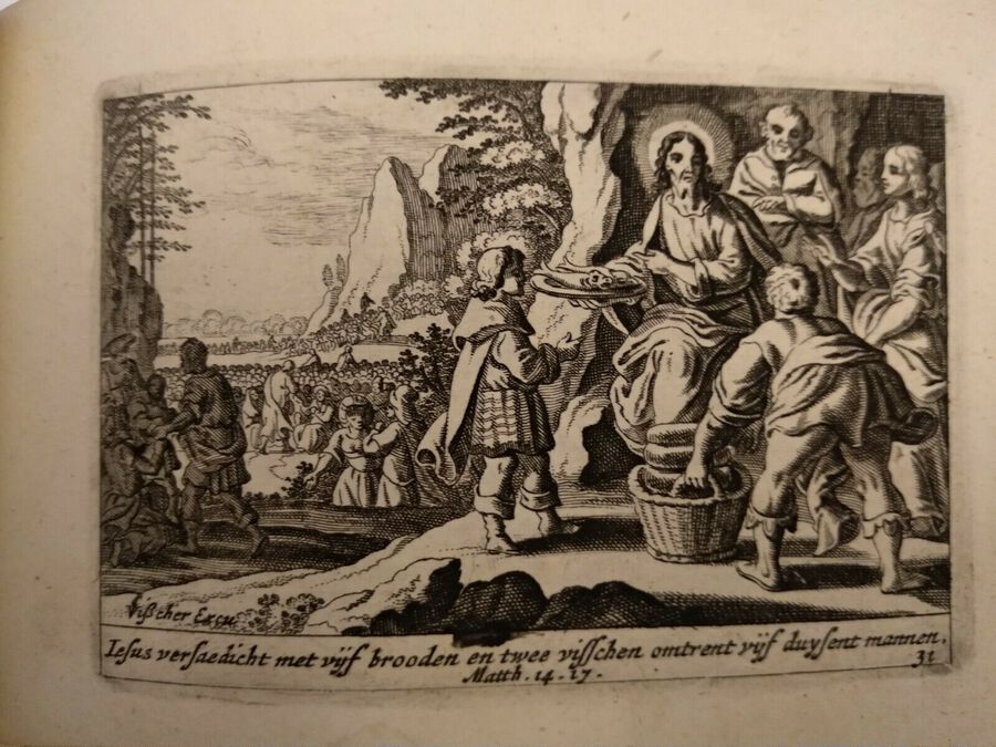Antique Pieter H Schut - Biblical Illustrations - Matthew 4.17
