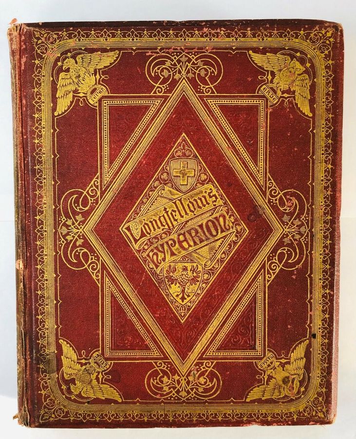 Antique Photographic Album of Longfellow's Hyperion (1864)