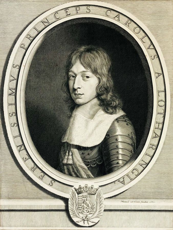Antique Nanteuil,Robert 1623-1678, Portrait of a Man (1660)