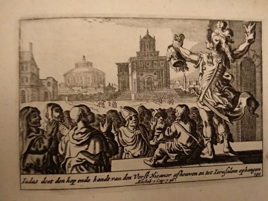 Antique Pieter H Schut - Biblical Illustrations - The Old Testament